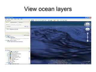 View ocean layers 