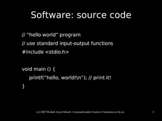 Free software: How does it work?