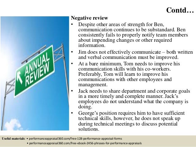 Performance Review Communication Performance Review Performance Review Communication Performance Review