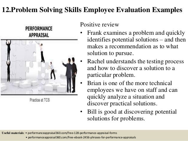 words for employee evaluations