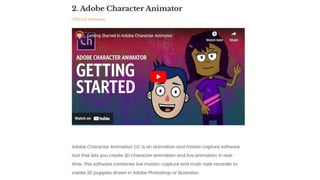 Free 3d Animation App