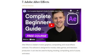 Free 3d Animation App