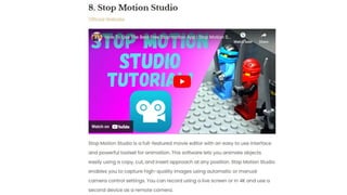 Free 3d Animation App