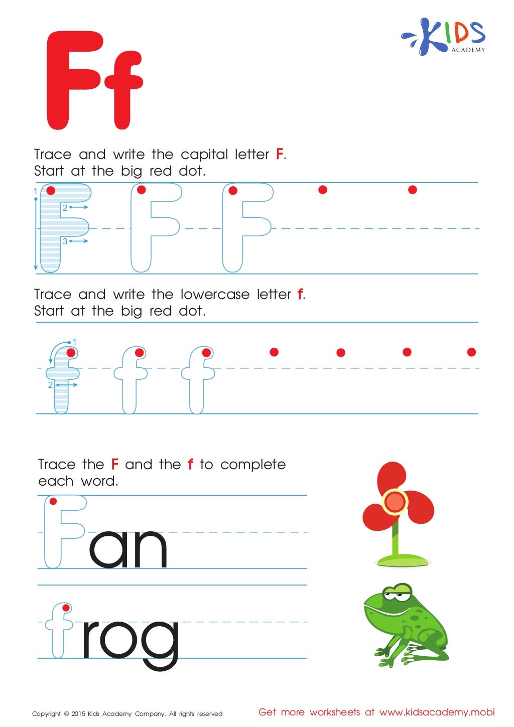 Free alphabet worksheets for kids a-z