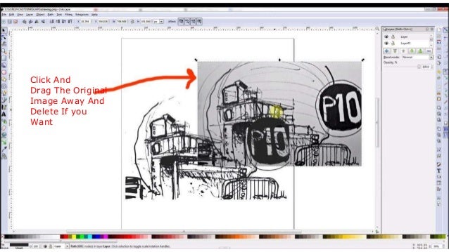 inkscape trace bitmap reset