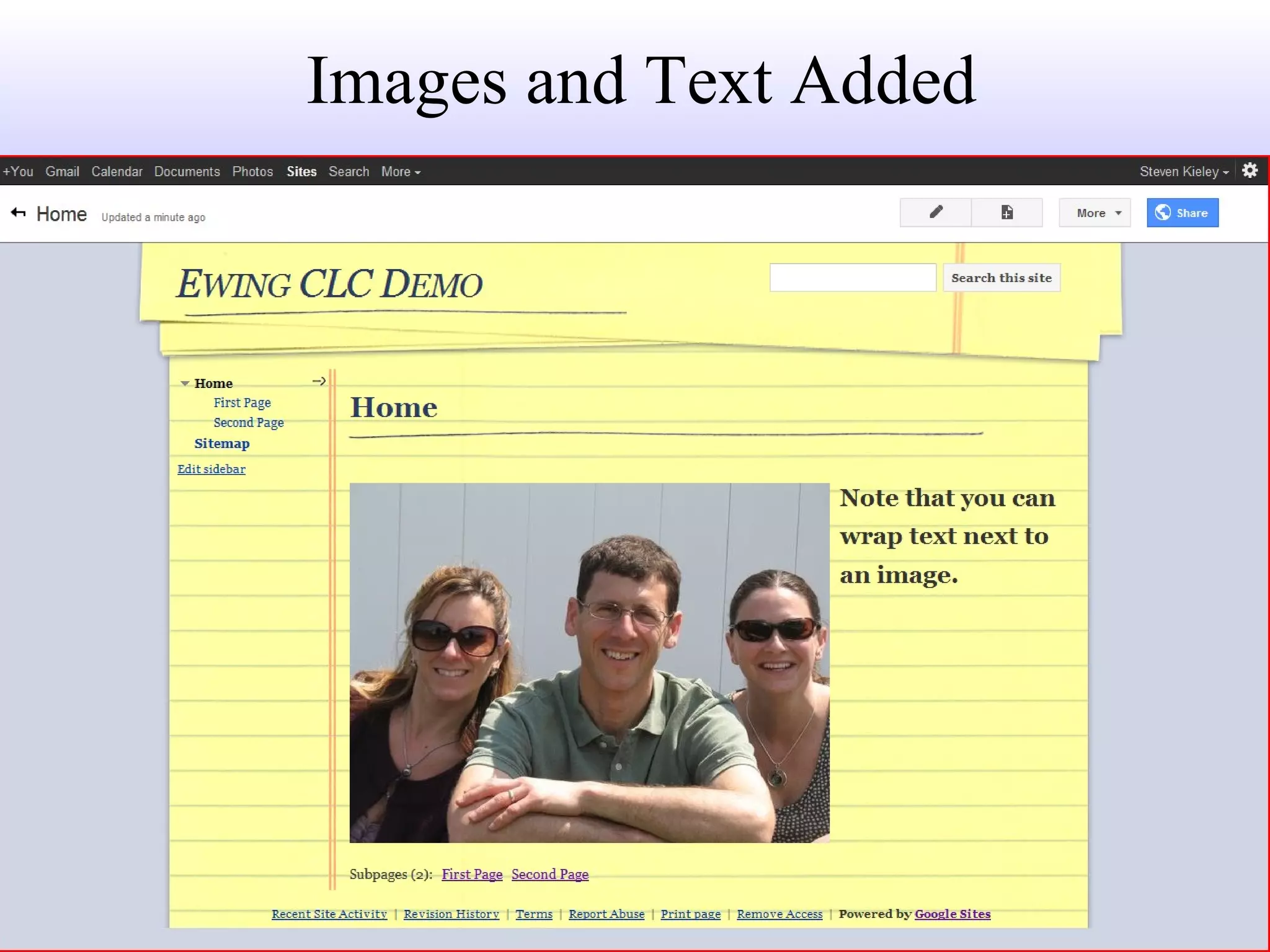 Images and Text Added 