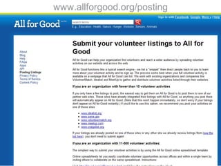 www.allforgood.org/posting
 