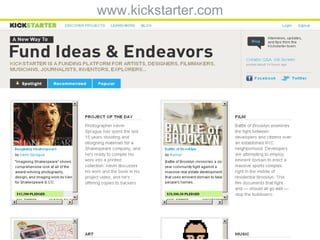 www.kickstarter.com
 