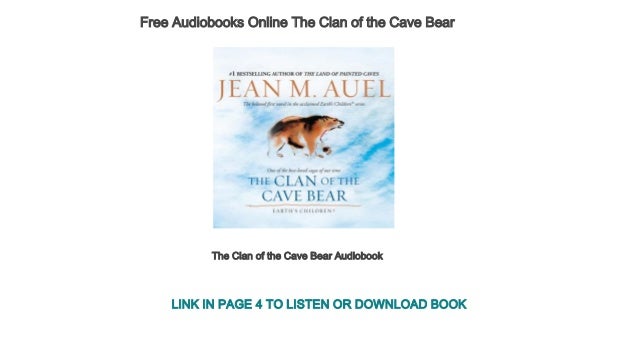 Free Audiobooks Online The Clan Of The Cave Bear