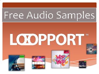 Free audio samples