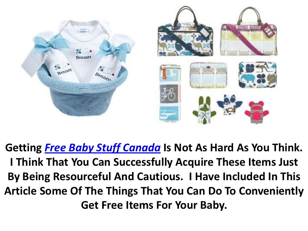 Free baby stuff canada