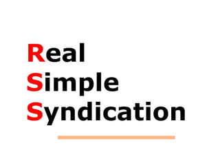 RealSimple Syndication