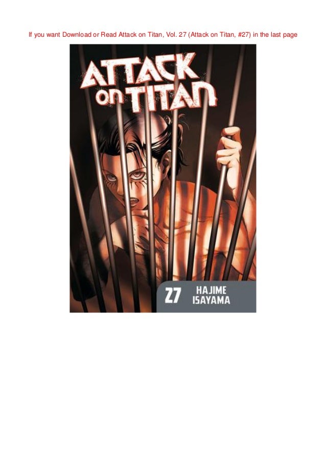 Freebookdownloadsattack On Titan Vol 27 Attack On Titan 27 Ful
