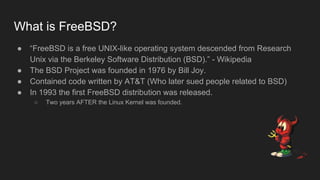 FreeBSD and Drivers | PDF