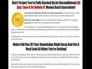 Free cash generation