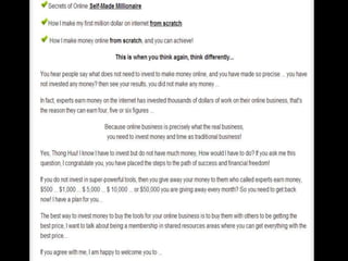 Free cash generation