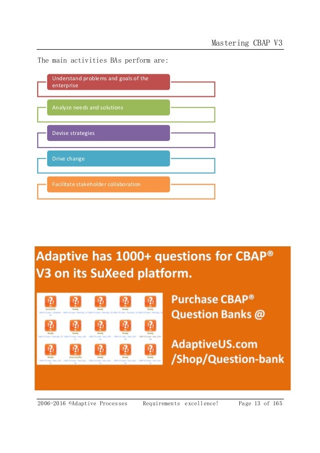 CBAP試験解説問題