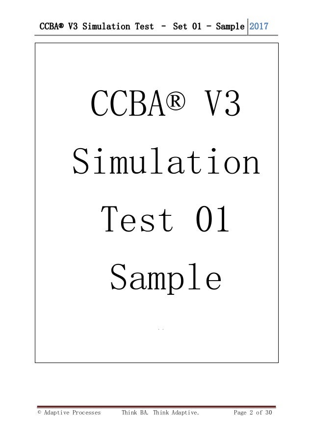 CCBA Fragen Und Antworten | Maxtic