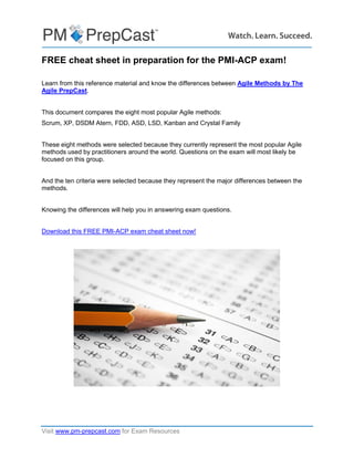 PMI-ACP過去問題