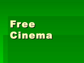 Free Cinema 