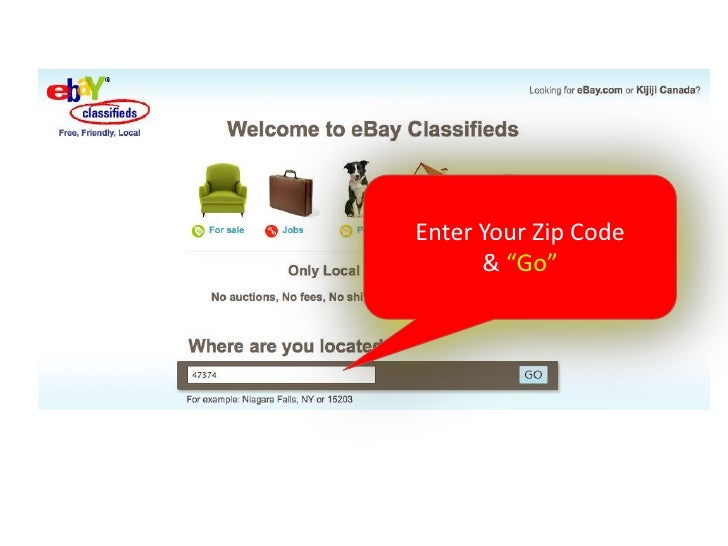 Free classified ads (ebay)