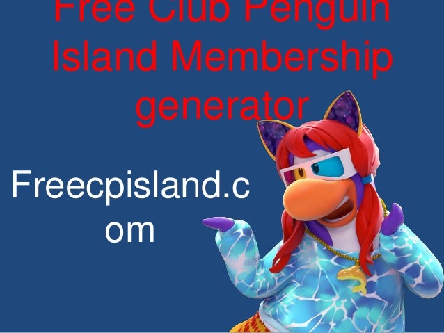 free club penguin island membership freecpisland com