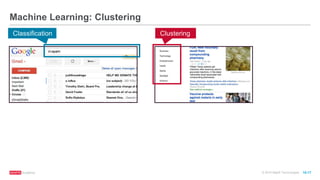 © 2016 MapR Technologies 10-17
Machine Learning: Clustering
Classification Clustering
 