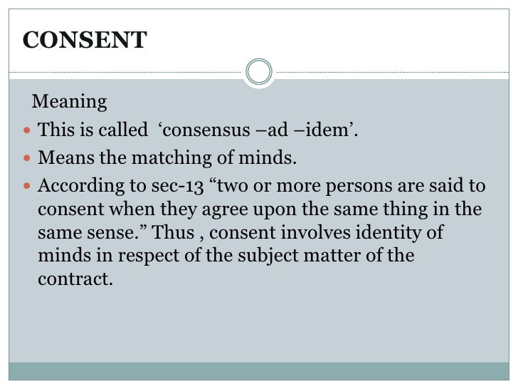 Free Consent By Razi Anwar