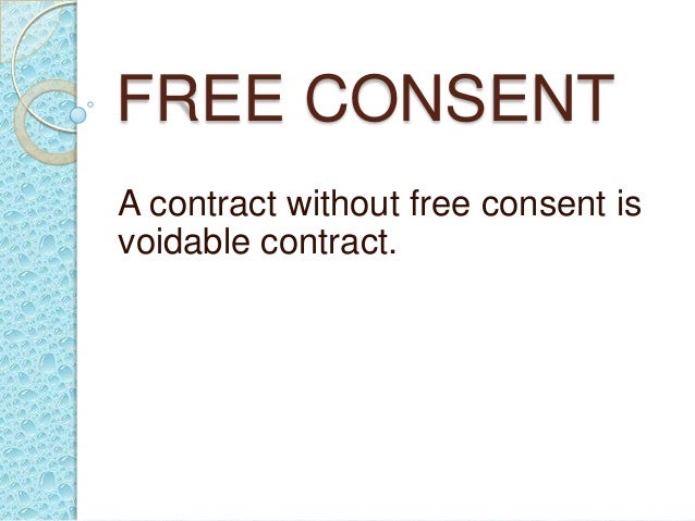 free consent contract law malaysia