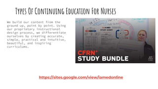 Types Of Continuing Education For Nurses
We build our content from the
ground up, point by point. Using
our proprietary in...