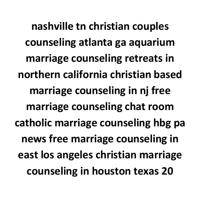 Free Couples Counseling New York