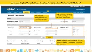 ? 2015 Flipkart. All rights reserved.
Filter by Payment Type
Select the payment type
for which you want to see
the transactions.
 