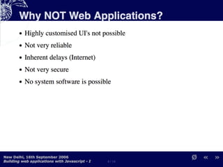 Building Web Applications with MochiKit and Dojo