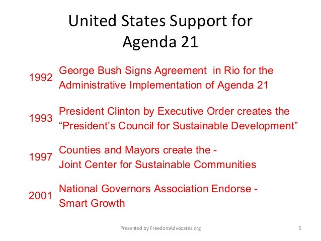 Agenda 21 5g
