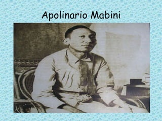Apolinario Mabini
 
