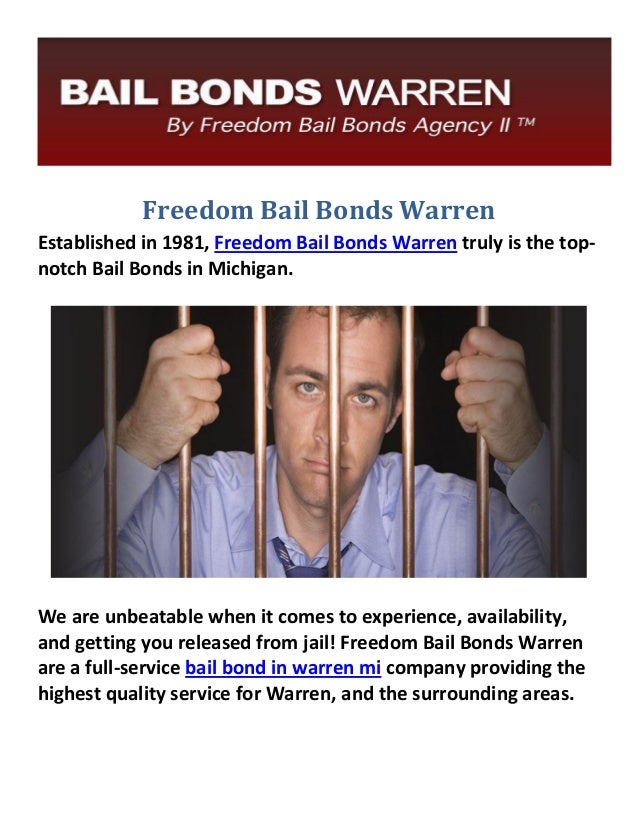 freedom bail bond in warren mi 1 638