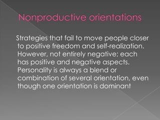 Freedom; character orientations | PPTX