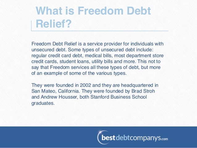 freedom debt