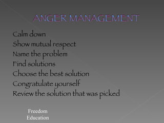 Identify aggressive acts shown by self and others: Throw something