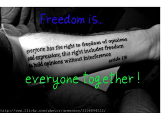 Freedom is... by 720