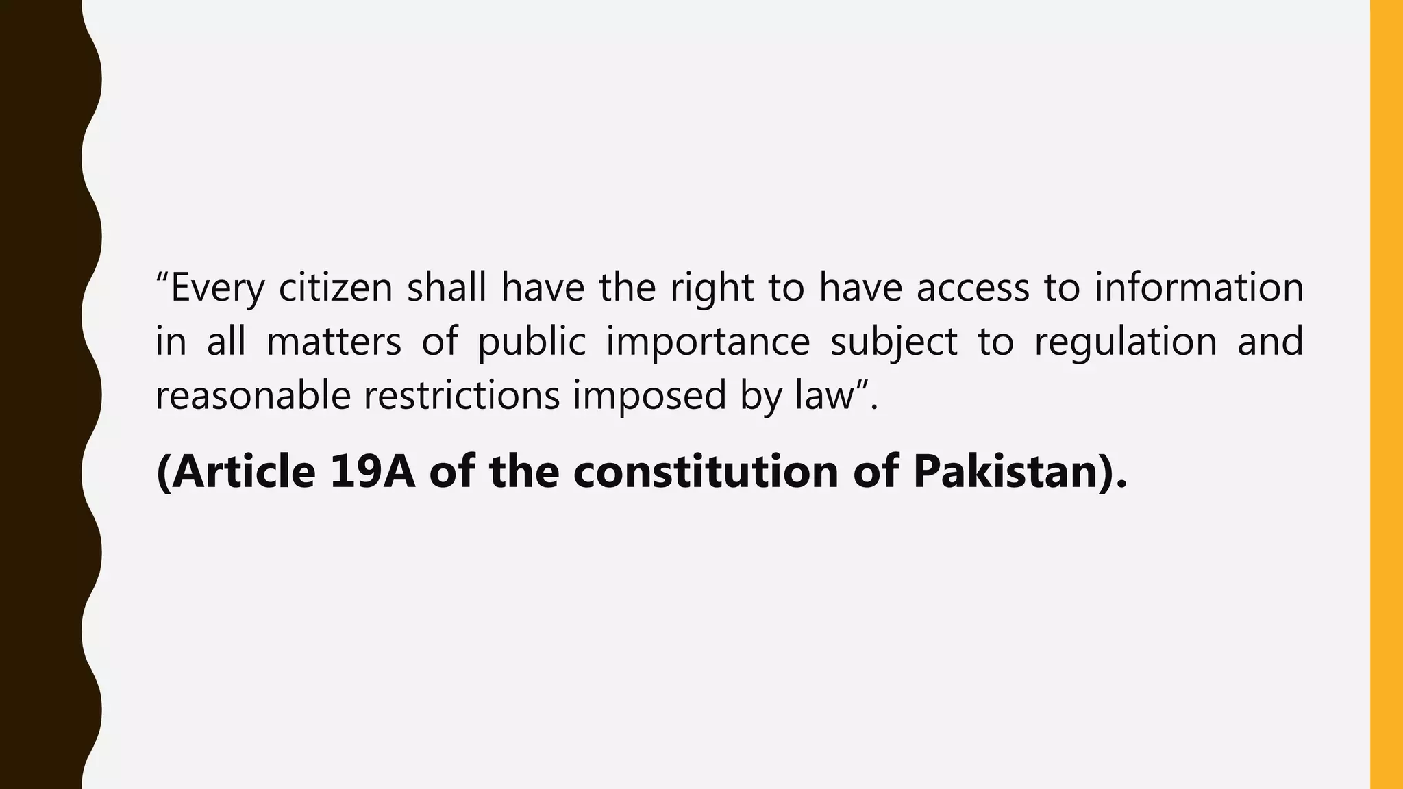 Freedom of information (1)