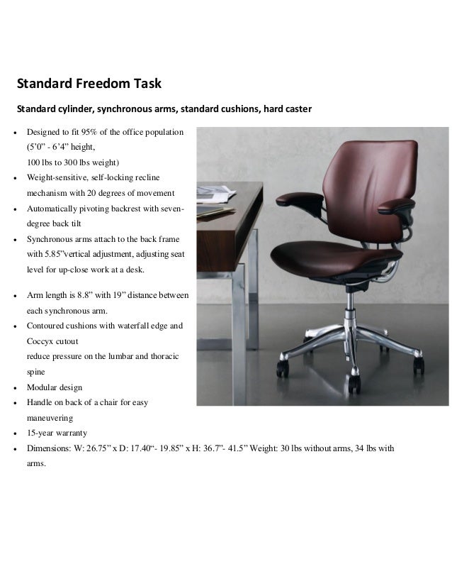 Humanscale Freedom Task Chair Flexible Comfortable India