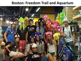 Boston: Freedom Trail and Aquarium 
 