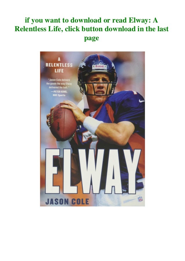 John Elway PDF Free Download