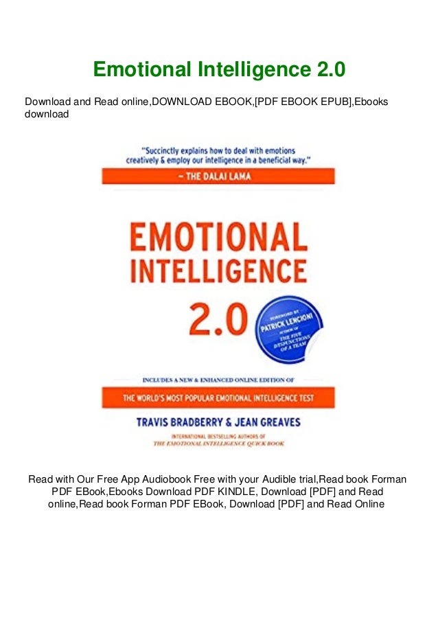 Free Download Epub Emotional Intelligence 2 0 Pdf Ebook