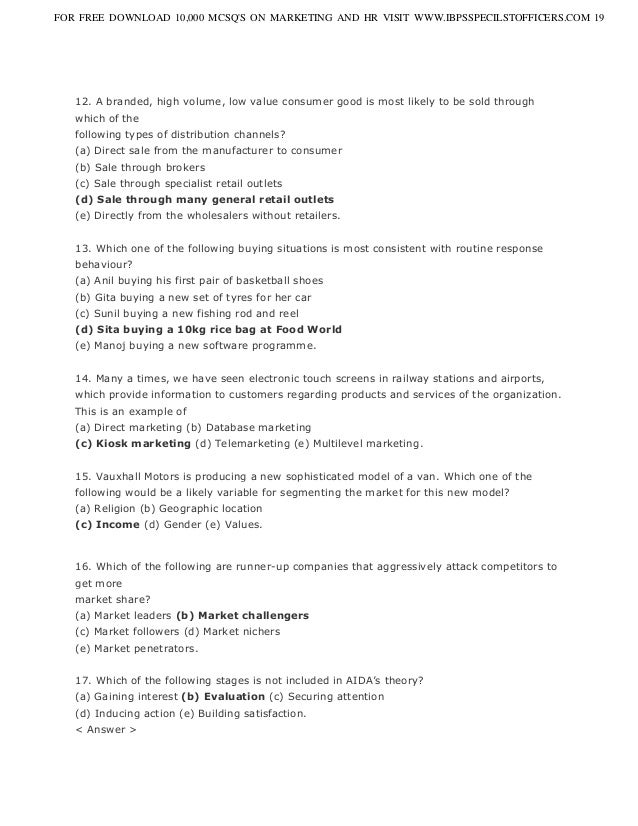 ibps specialist officer question papers with answers pdf