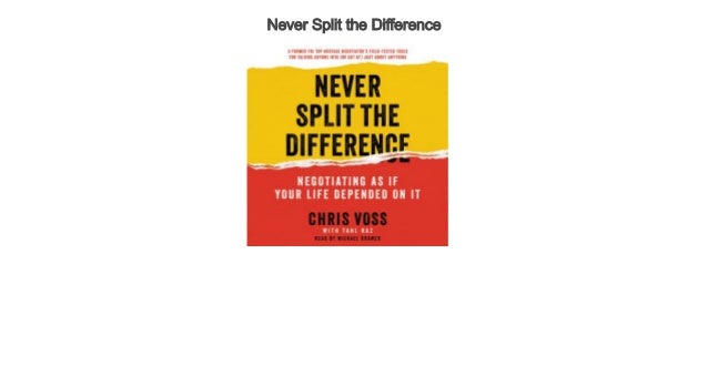 never split the difference pdf free download