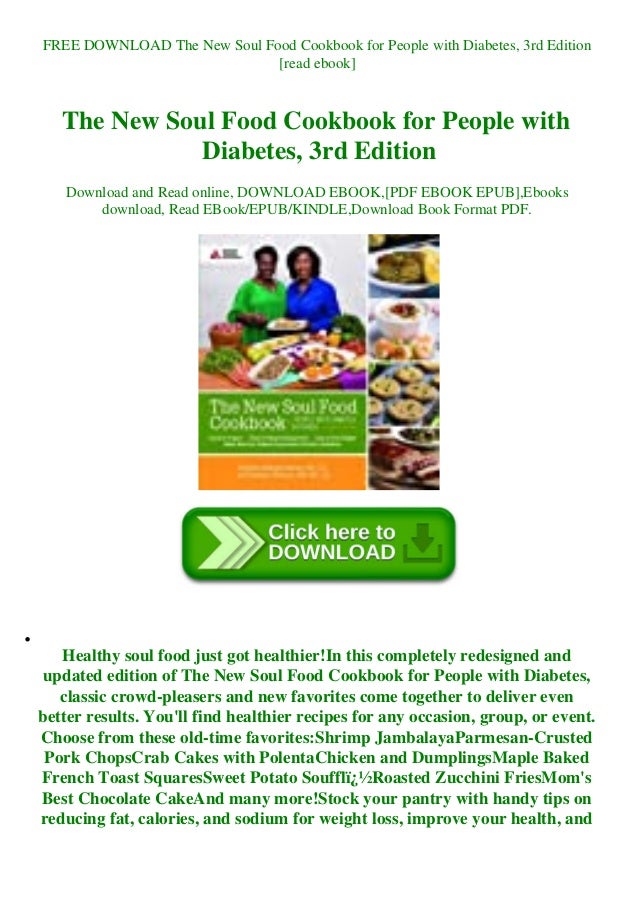 Free Download The New Soul Food Cookbook For People With Diabetes 3r