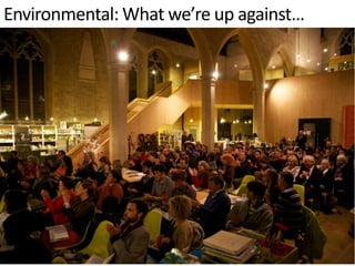 Environmental: What were up against
 