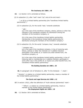 Free e book on limited liability partnership - 2005